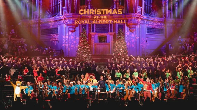 My Christmas Orchestral Adventure at the Royal Albert Hall on Saturday 15 December 201