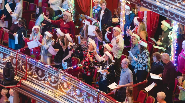 Carols at the Royal Albert Hall on Sunday 23 December 2018
